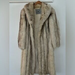 Blue Fox Mink Coat from Hudson Bay